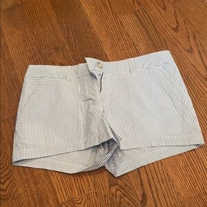 Striped Blue Women's Shorts